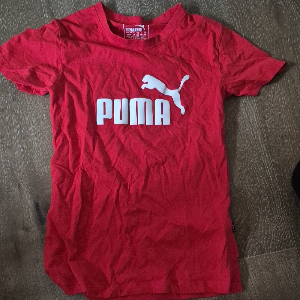 Puma Kids Red T-Shirt
